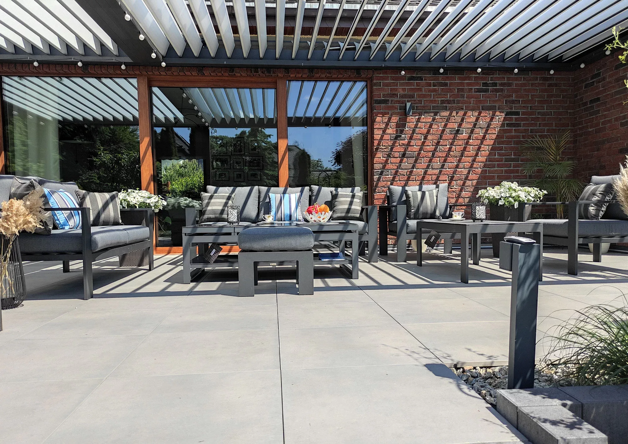 Zestaw wypoczynkowy RAGNAR PREMIUM — aluminium malowane proszkowo