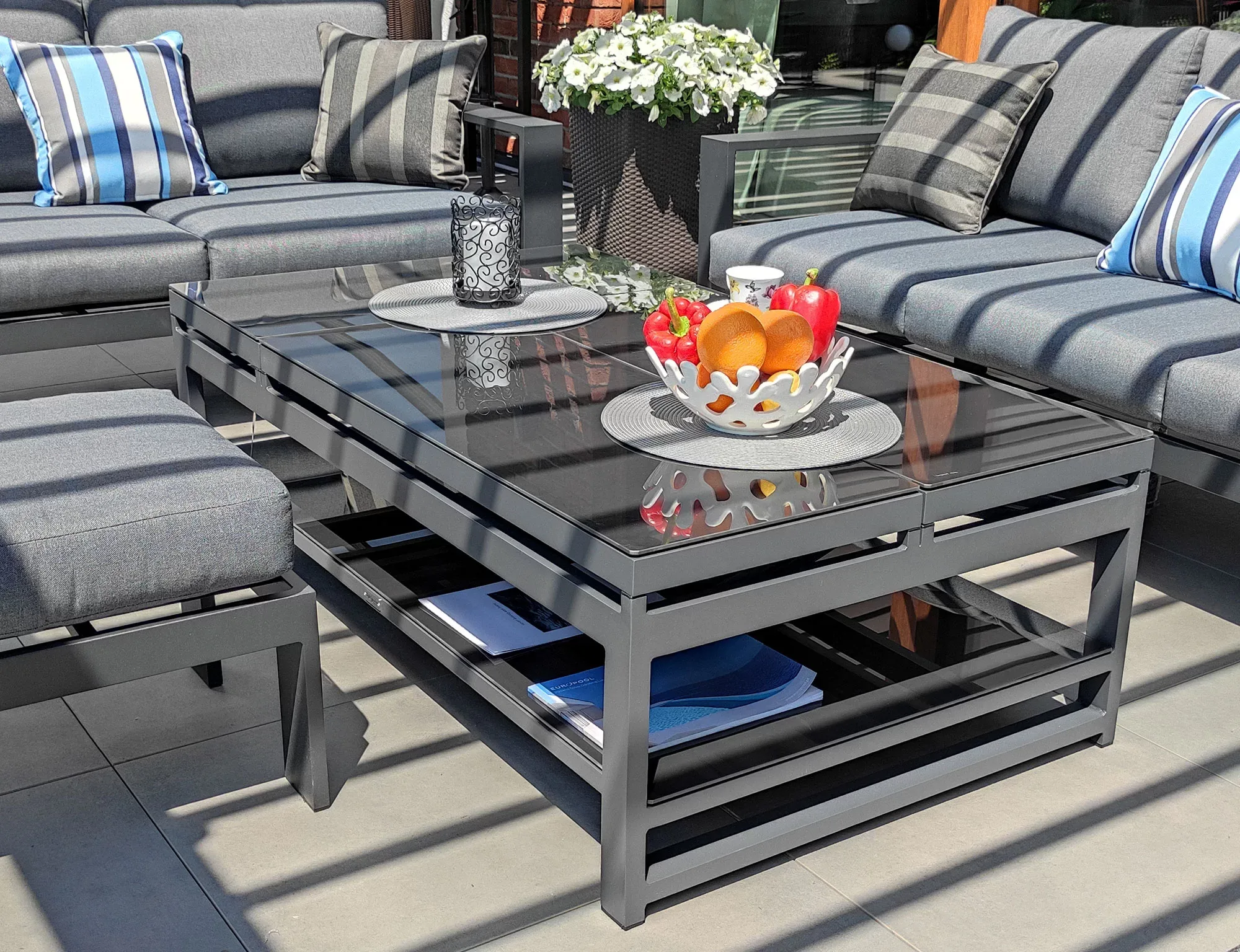 RAGNAR PREMIUM — stół rozkładany widok boczny