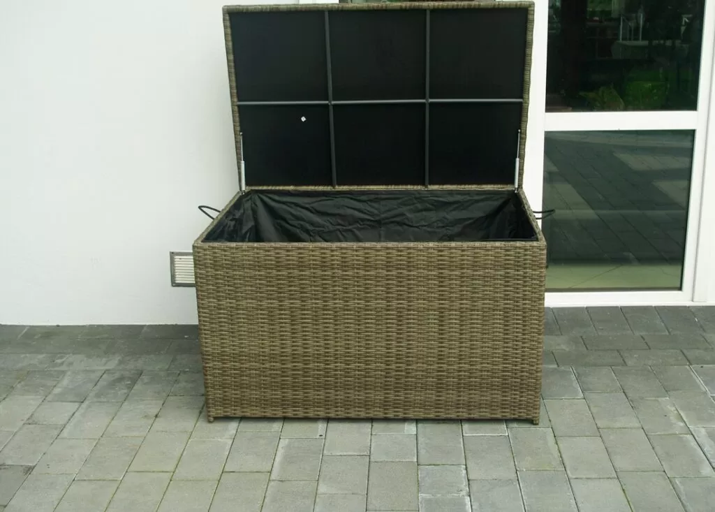 Skrzynia ogrodowa BOX BIG 680 L na poduszki tarasowe