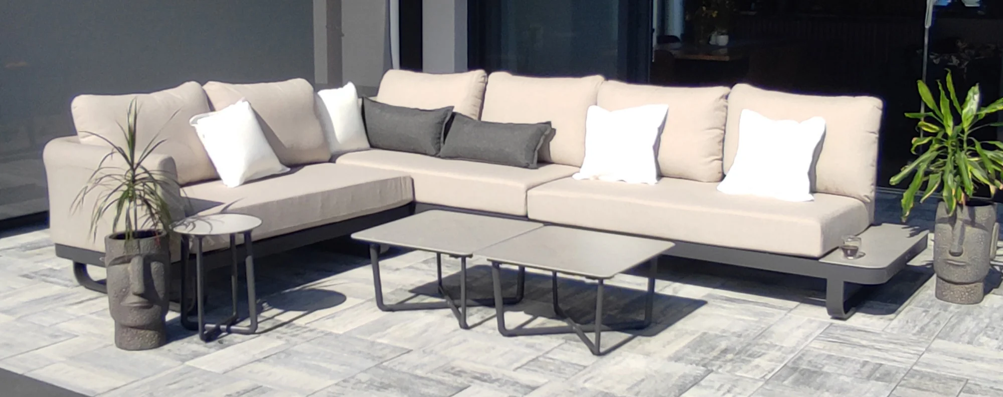 MILETO BIG — panorama zestawu tarasowego