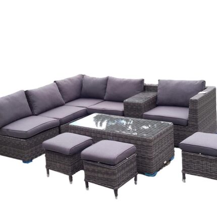 Narożnik tarasowy modułowy - zestaw MILANO | sklep internetowy ogrodowy.expert