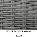 Meble ogrodowe technorattan szary | sklep internetowy ogrodowy.expert