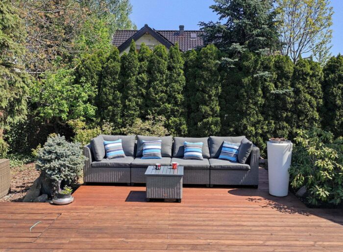 Meble Ogrodowe Modułowe różne możliwości ustawień