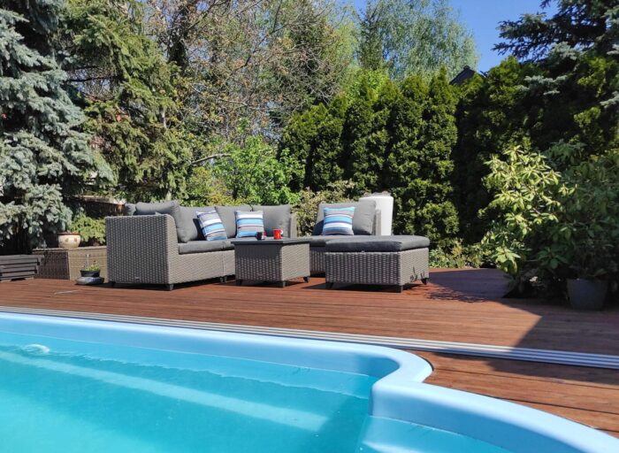 Meble modułowe tarasowe marki BelGiardino