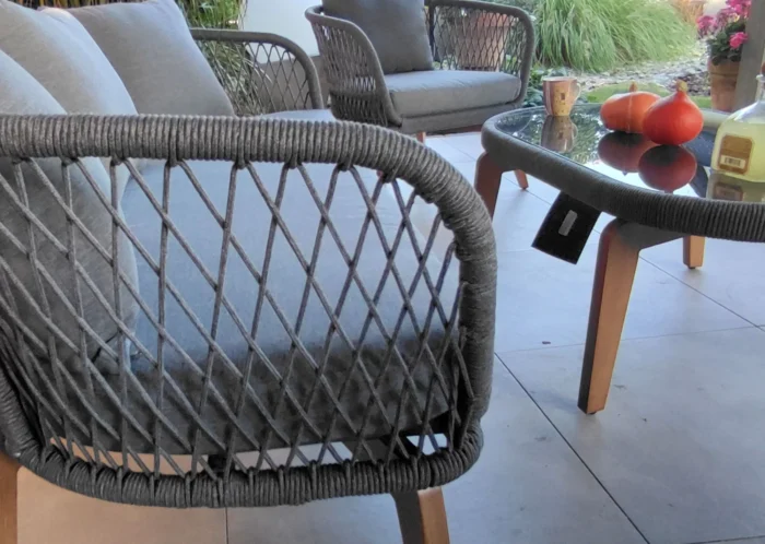 Meble Ogrodowe ażurowe BelGiardino